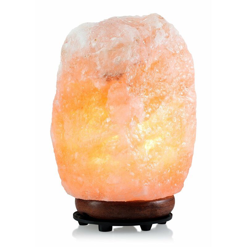 Orren Ellis Sharrona 28 lbs Salt Lamp & Reviews | Wayfair added by Francesca Steward