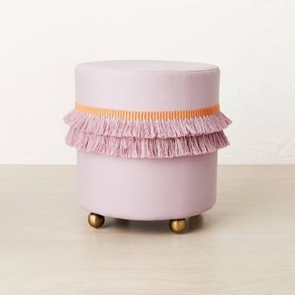 Catania Tassel Ottoman with Ball Feet - Opalhouse™ designed with Jungalow™ added by Rachel Basoco