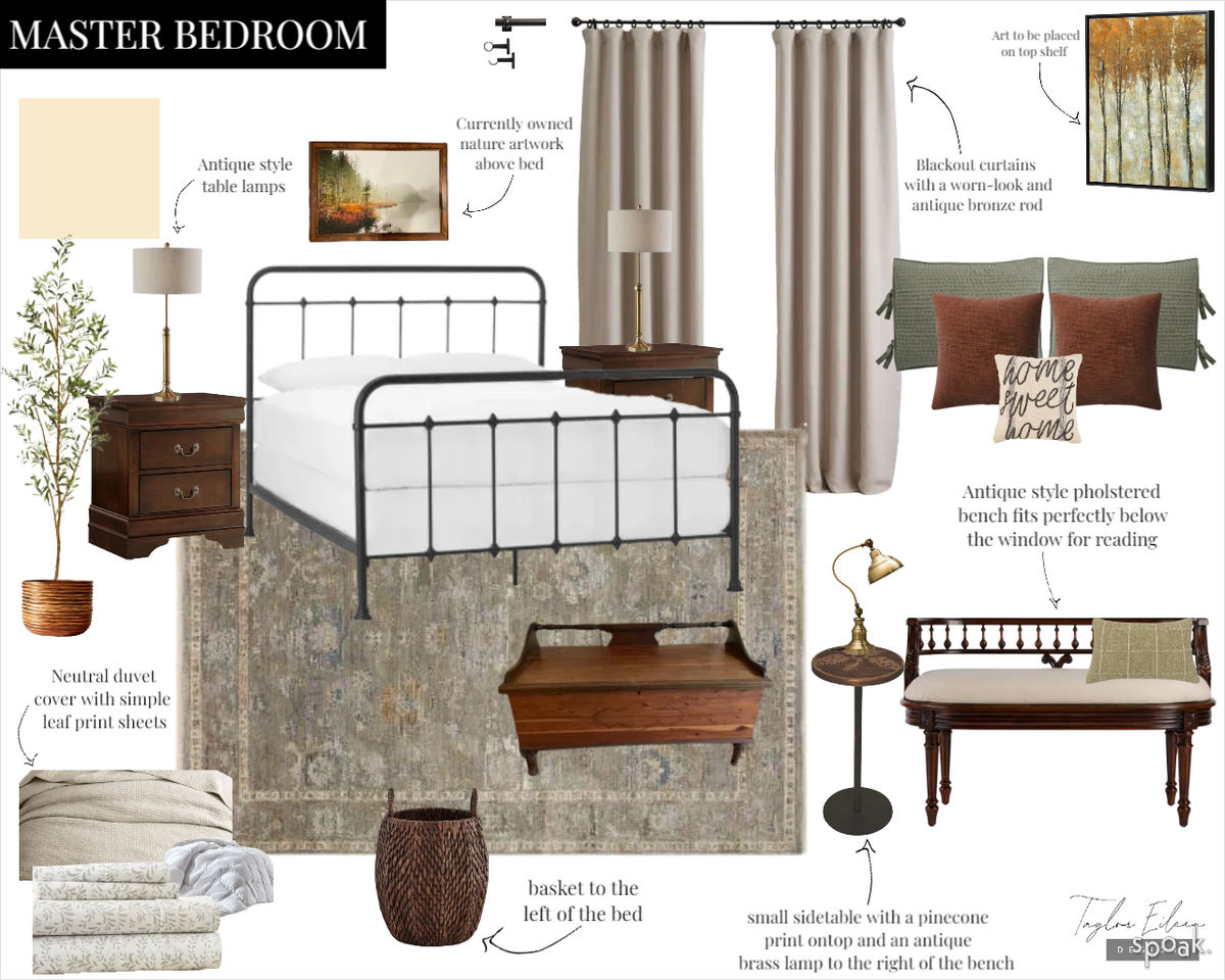 Bedroom Ideas designed by Taylor Grysiewicz