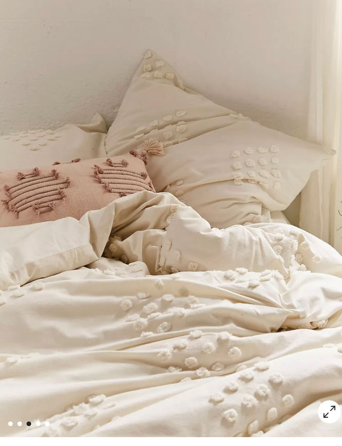 TUFTED GEO DUVET COVER added by HELEN SALGADO