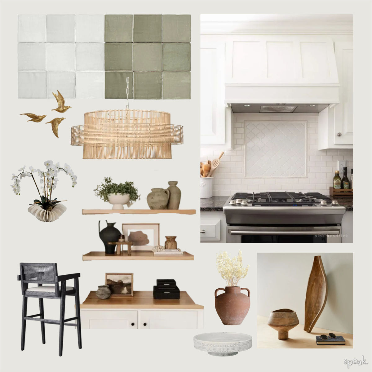 Kitchen Inspiration designed by Melanie Fenning