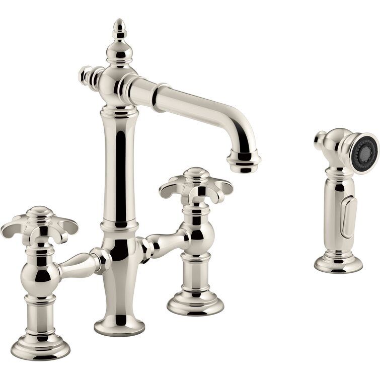 Artifacts® Bridge Faucet with Side Spray added by Yvette Lemieux