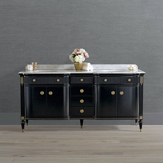 Regency Bow Front 72" Double Bath Vanity added by Yvette Lemieux