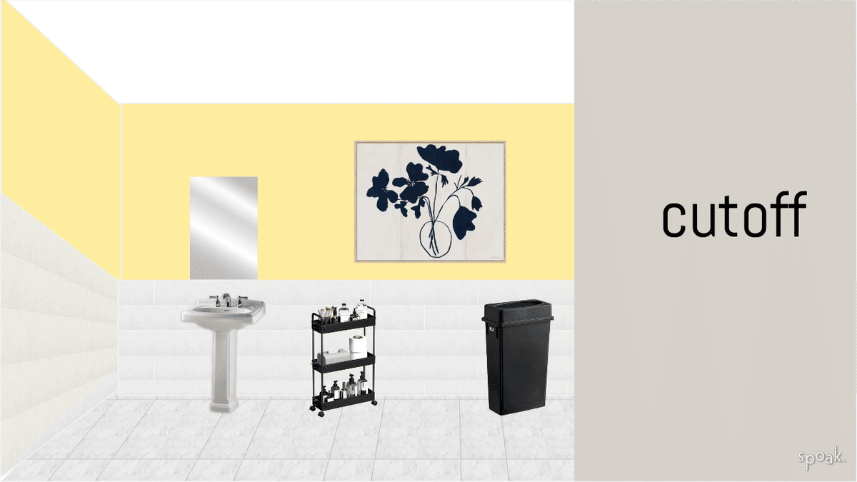 Bathroom Inspiration designed by Cymberline Odeyemi