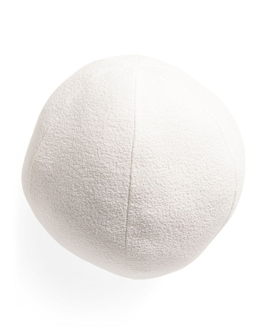 Milo Solid Texture Ball Pillow | Throw Pillows | T.J.Maxx added by Leydi Ortega
