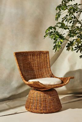 Healdsburg Rattan Swivel Chair added by Georgetown Home Stylist