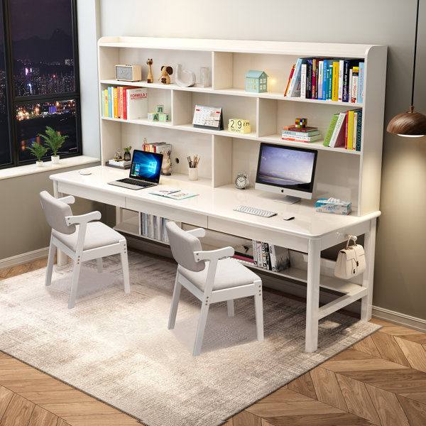Guarisco Rectangle Credenza Writing Desk and Chair Set added by Brittney Brown