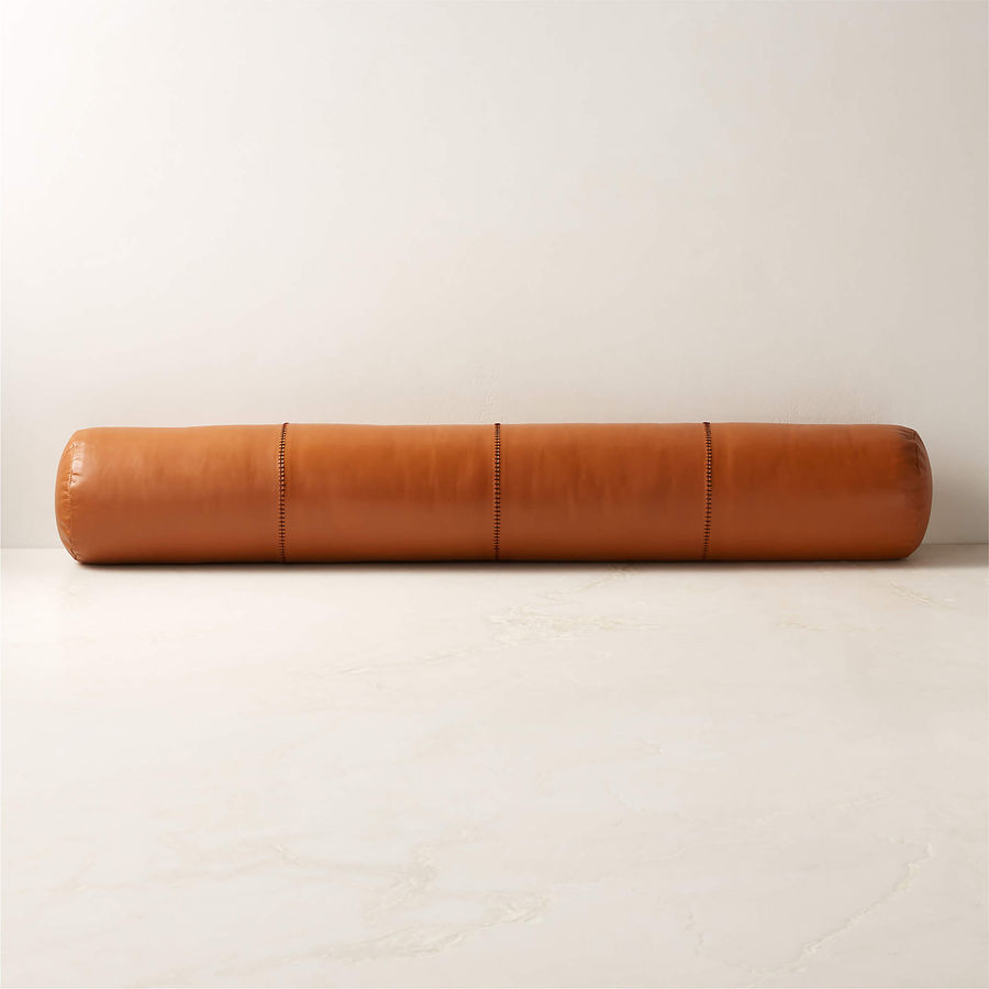 leather bolster pillow added by Paris Nour
