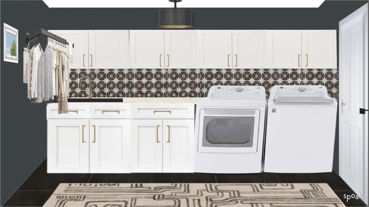 Laundry Room Ideas designed by Aly Timmermann