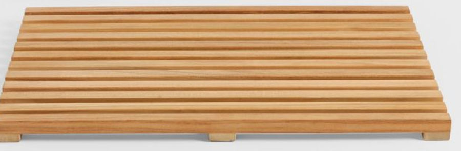 Adela Teak Shower Mat added by Courtney Esposto