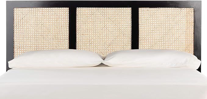 Safavieh Home Collection Vienna Cane Queen Headboard Platform, Black/Natural added by Sacha Laustsen