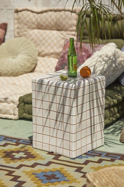 Short Tiled Indoor/Outdoor Side Table/Nightstand added by Spoak Member