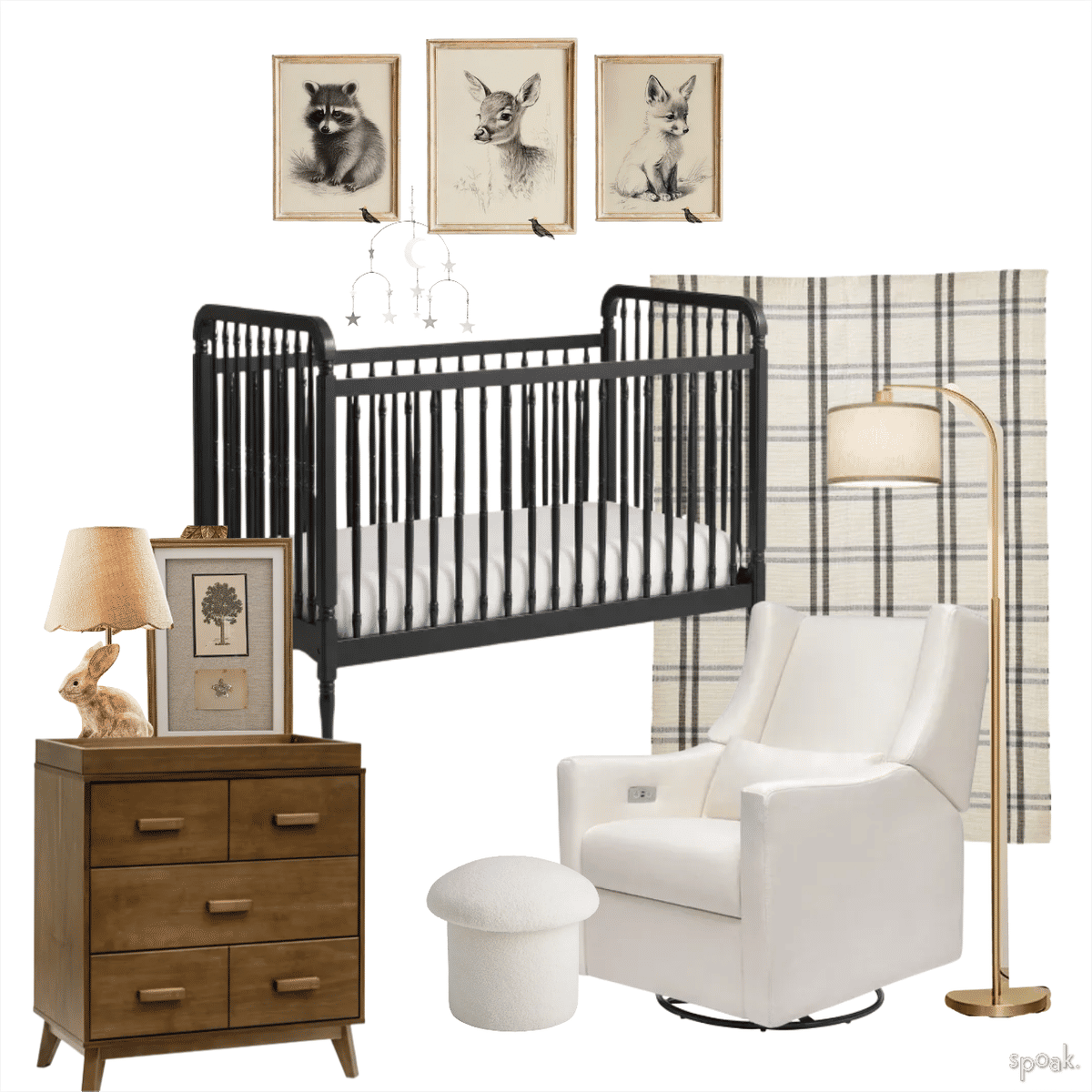 Nursery Ideas designed by Jessica Pearl Toboika