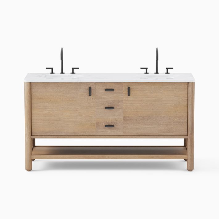 Hargrove Double Bathroom Vanity (60"–72") added by Maho Living