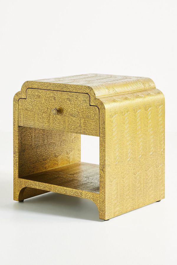 Hand-Embossed Lotus Nightstand added by Bailey Spangler