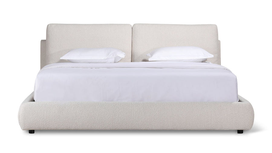 Cloud Bed, Queen, Cream Boucle added by Camille Thai