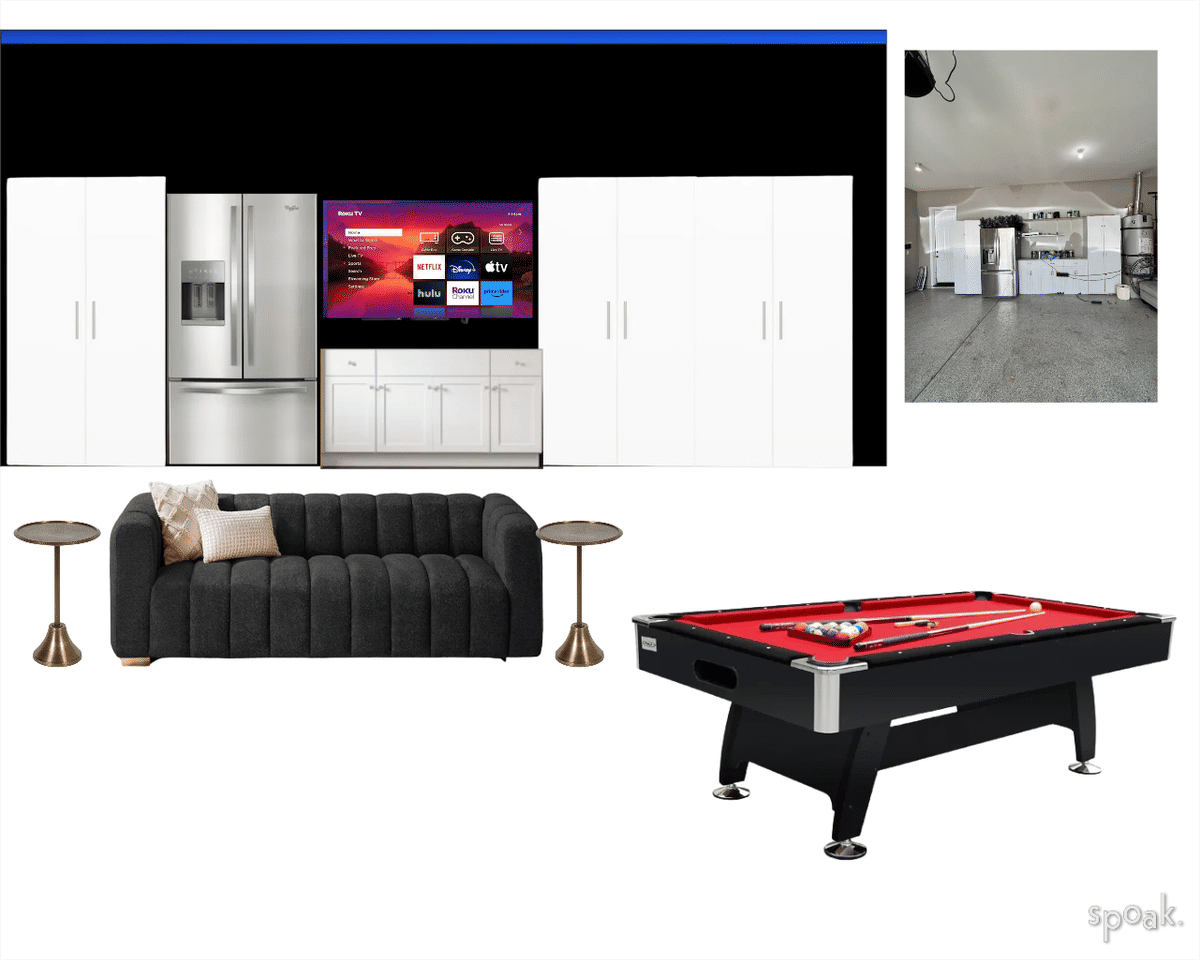 Game Room Inspo designed by Evelyn .