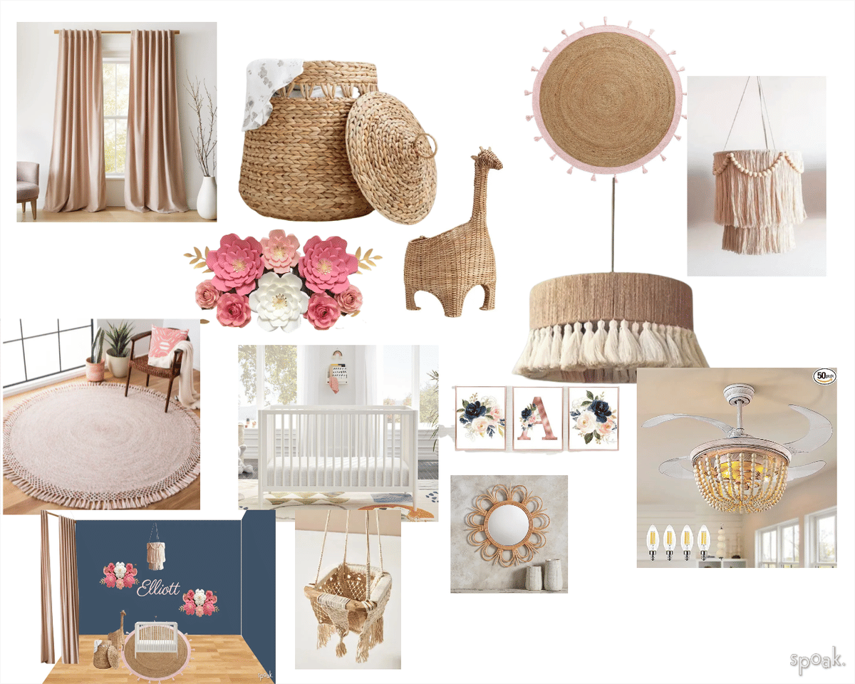 Nursery Inspiration designed by Sabrina Hull Ward