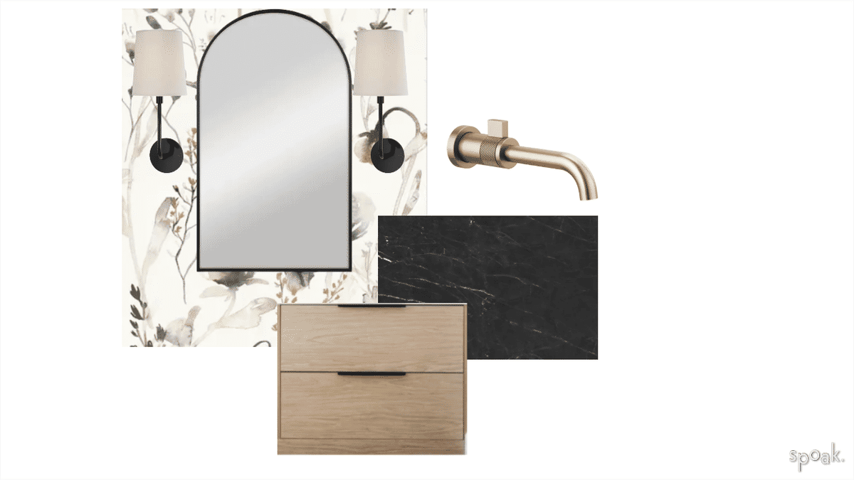 Bathroom Inspiration designed by Kaitlin Westhoff