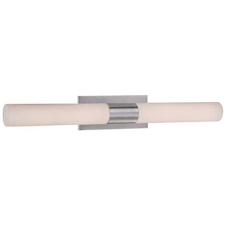 dweLED Elementum 30" Wide Brushed Nickel LED Bath Light added by Sandy Schargel Interiors