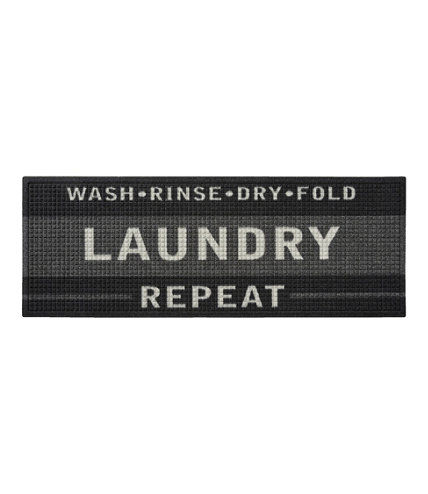 Heavyweight Recycled Waterhog Laundry Room Mat Runner | Waterhog Mats at L.L.Bean added by Melanie Lee