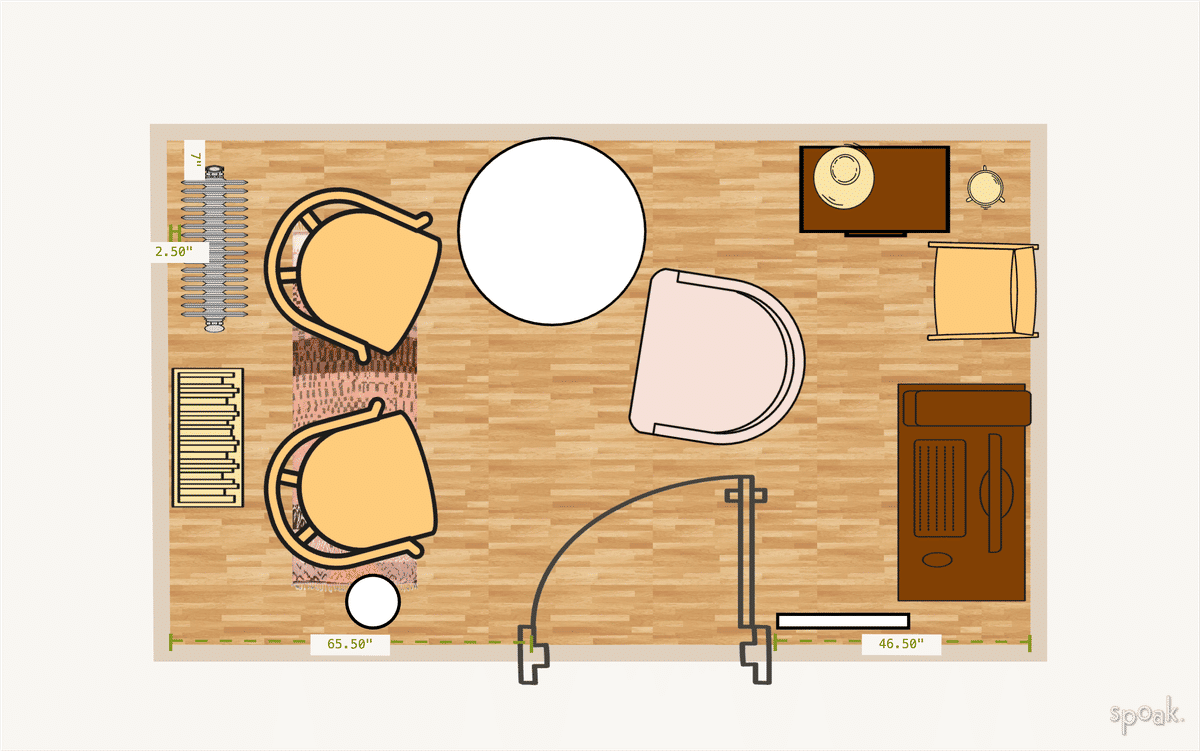 Library Layout designed by Sara Wilder