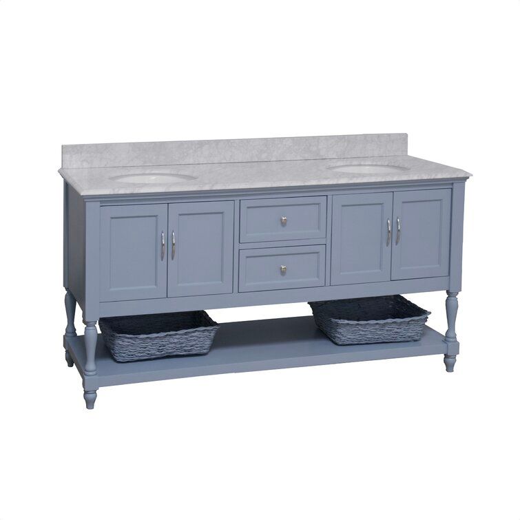 Hammonds 72" Double Bathroom Vanity Set added by Melissa Isles