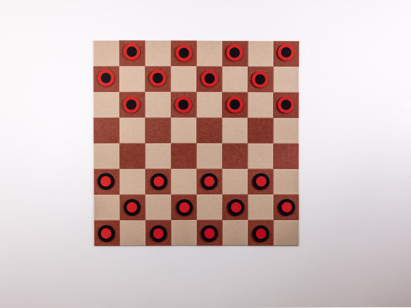 Checkers Wall Game, 4'x4', Color: Moab/Cashmere added by Sunny Karges