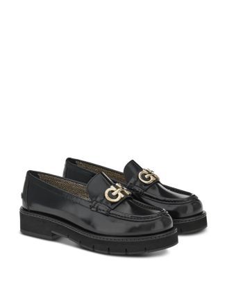 Ferragamo Women's Ofelia Lug Sole Gancini Loafers Back to results -  Shoes - Bloomingdale's added by Sarah Jackson
