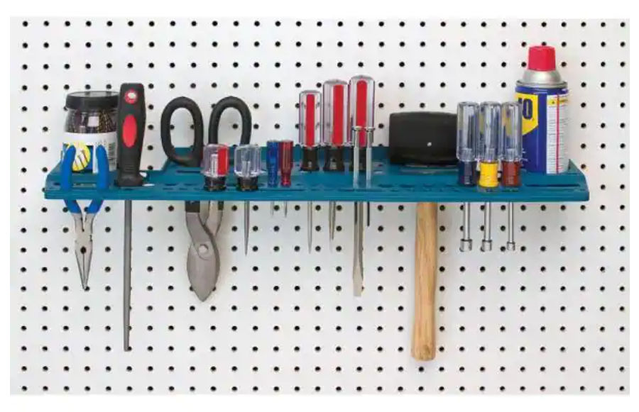 Gray Wall-Mount or Peggable Multi-Purpose Tool Storage Holder added by Spoak Member