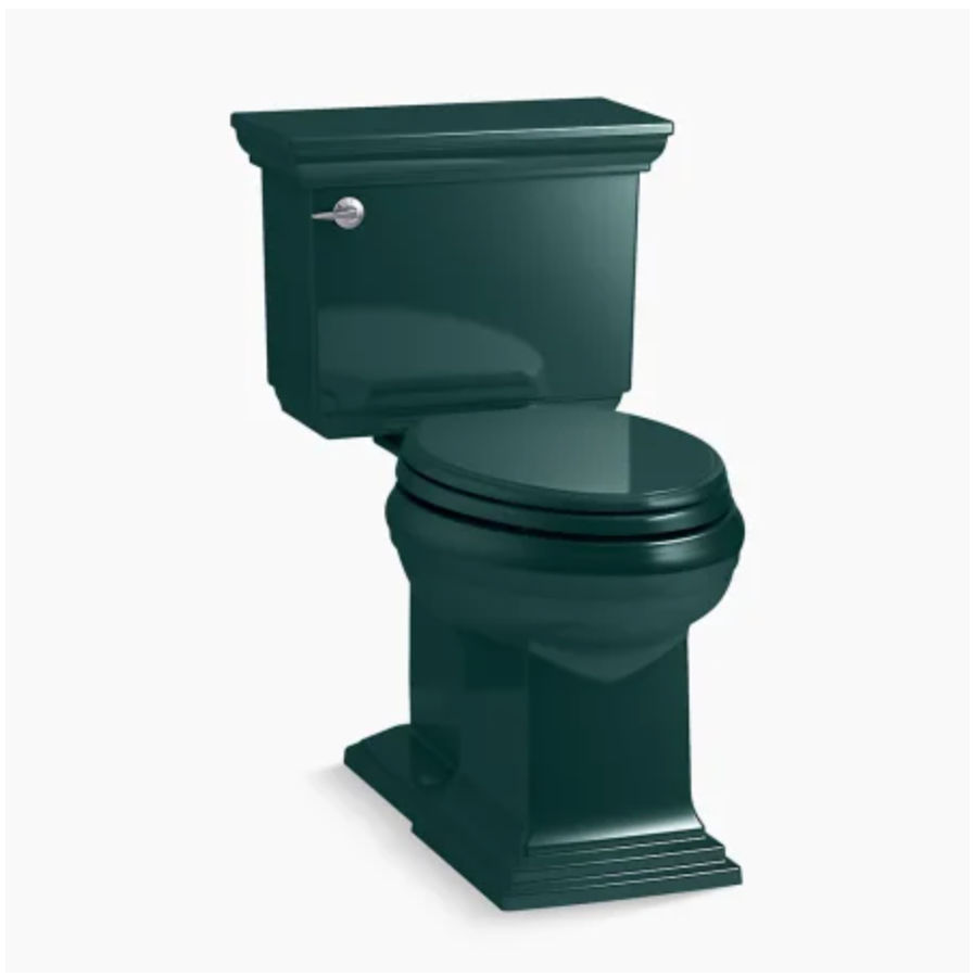 Kohler Memoirs Green Toilet added by Virginia Bennice
