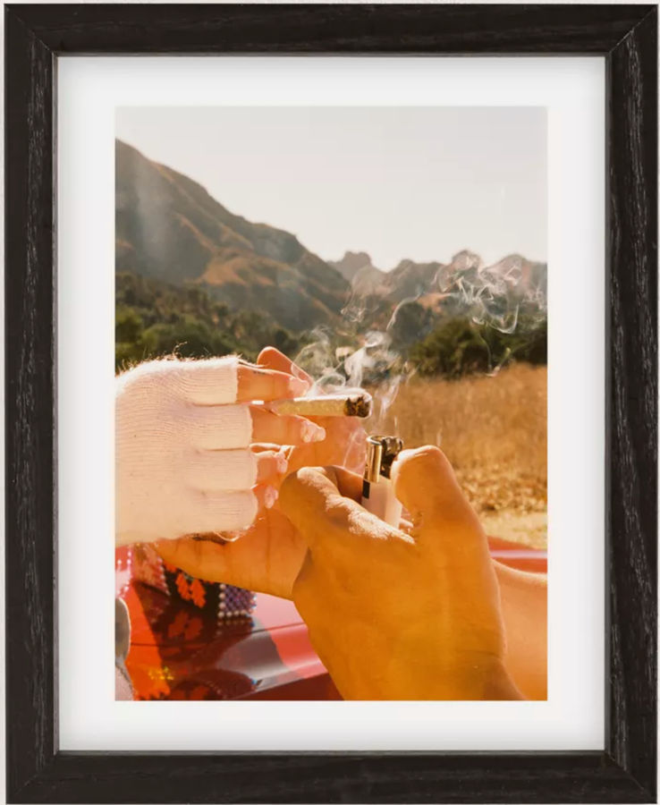 Artbygoldie Smokers Club Art Print added by Bibi Maritza