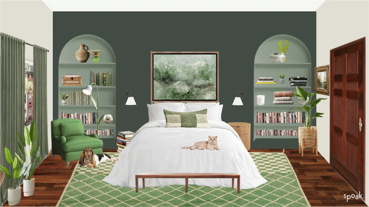 Bedroom Inspiration designed by Selina Scharr