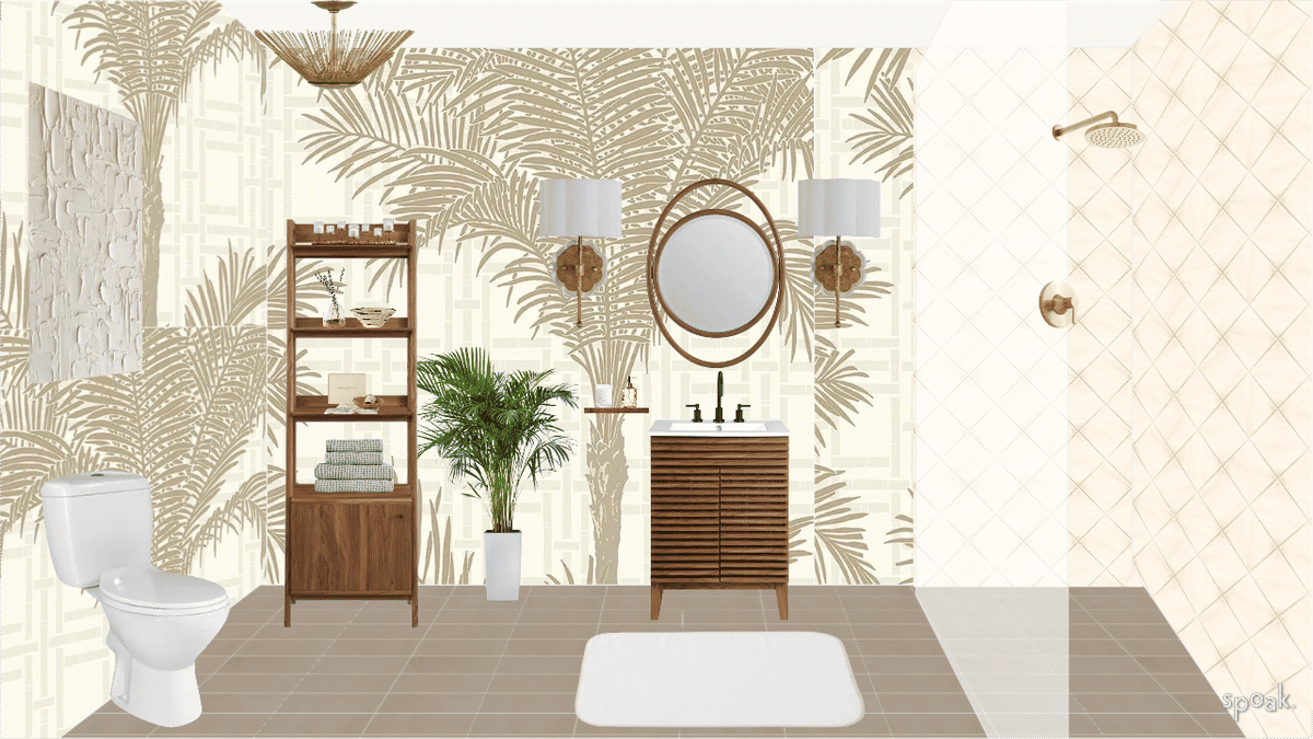 Bathroom Inspiration designed by Dria Sweet