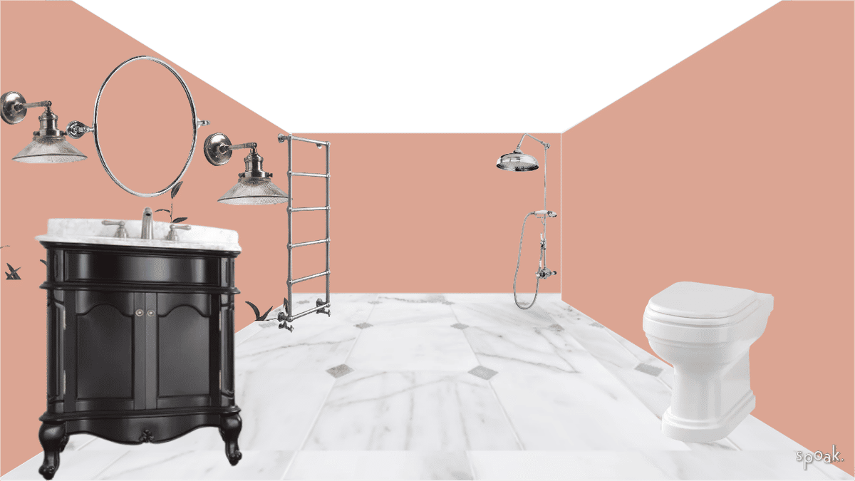 Victorian Bathroom Inspiration designed by Maggie Meimaridi