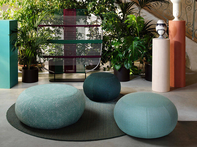 Geo Pouf Outdoor added by Jessica Kubert