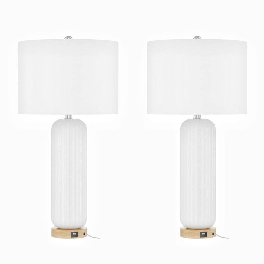 Wade Logan® Brigitzer USB Table Lamp | Wayfair added by Hannah McKernan