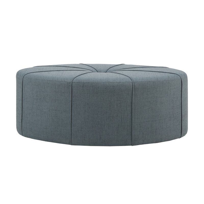 Christopher Tufted Oval Cocktail Ottoman added by Emily Brannelly
