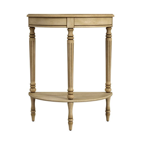 Butler 24'' Console Table - Antique Beige - 30''h x 12"d added by Kate Lynn Nemett