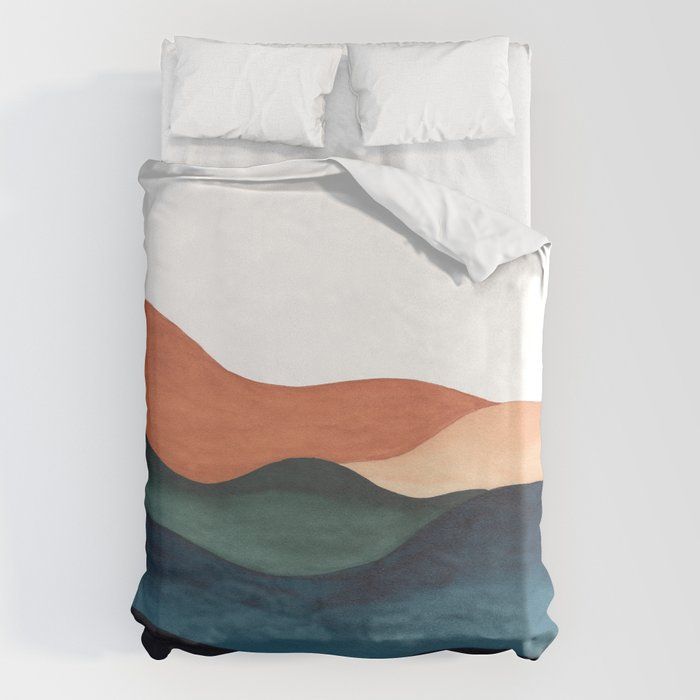 Colors of the Earth Duvet Cover by Kris Kivu added by Ryan Bulger