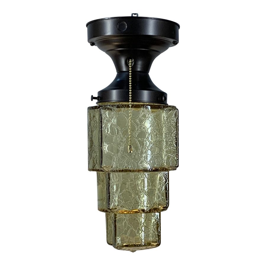 Art Deco Skyscraper Flush Mount Light Fixture added by Victoria Nuguid