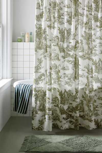 Frog Toile Shower Curtain added by Erica Ramon