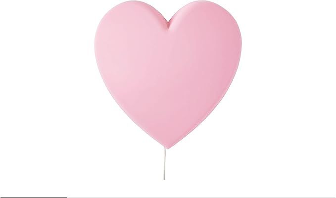 IKEA Heart Shape LED Wall Lamp for Valentines Day Gift for Girls/ Boys(Polypropylene plastic, Pink) added by Joey Wong