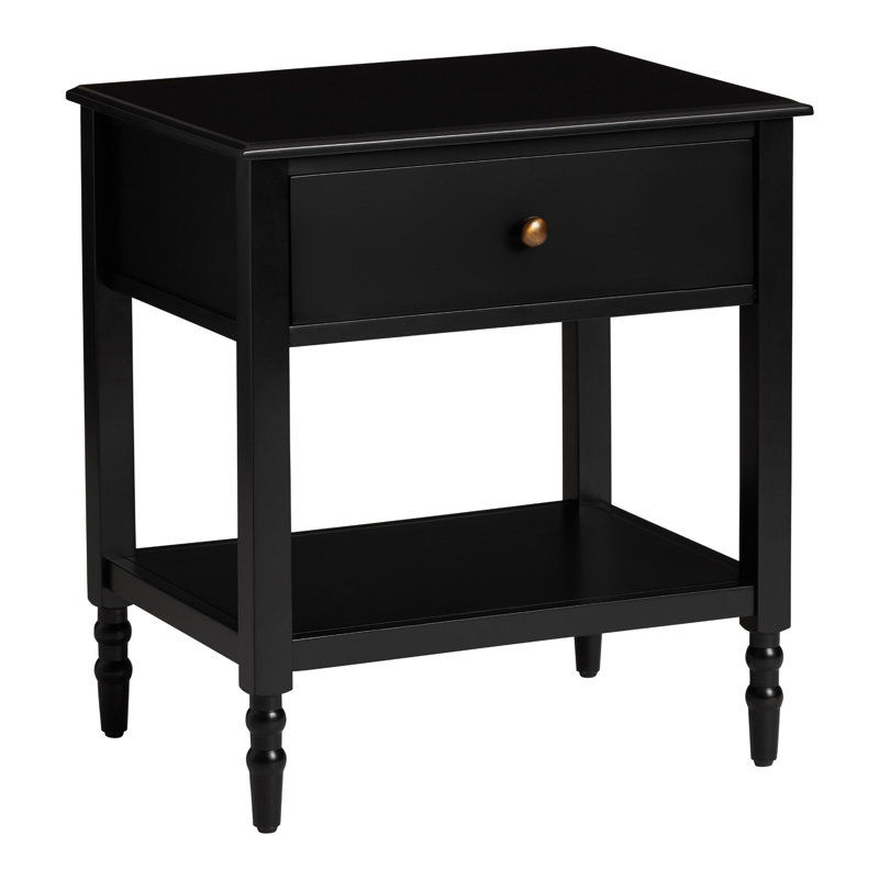 Haskins One Drawer Solid Wood Nightstand added by Karina Bumatay