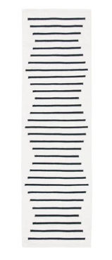 Striped Handwoven Cotton Ivory/Black Area Rug | AllModern added by Spoak Member