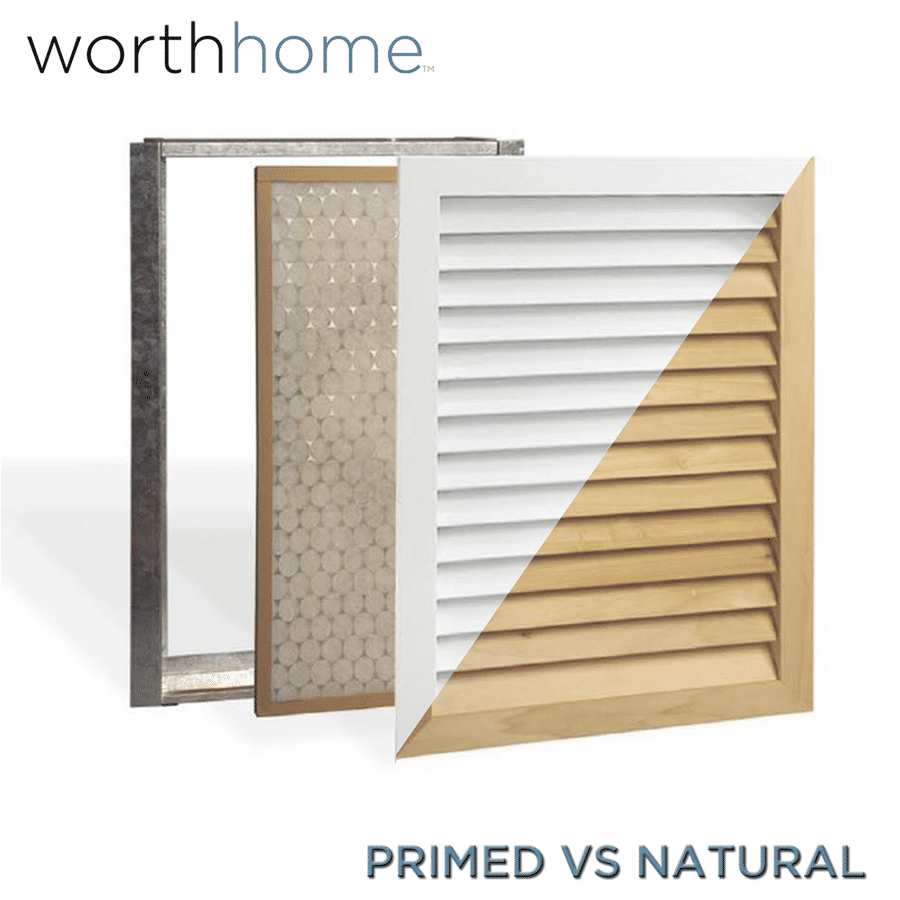 Decorative Wood Paint-Ready A/C Return Vent Covers - Worth Home Products added by Caitlyn Fitzpatrick