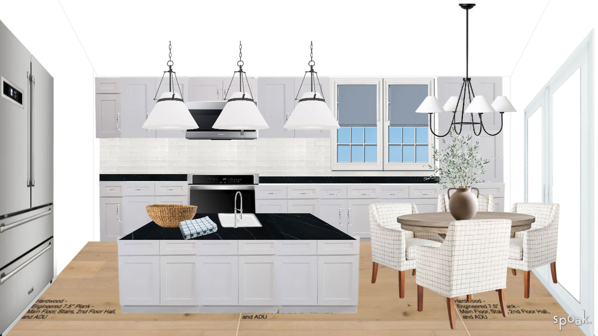 Kitchen Inspiration designed by Kristin Mitchell