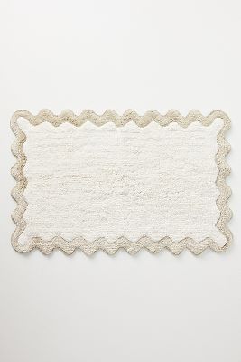 Maeve by Anthropologie Scalloped Cotton Bath Mat added by Jillian Rougeau