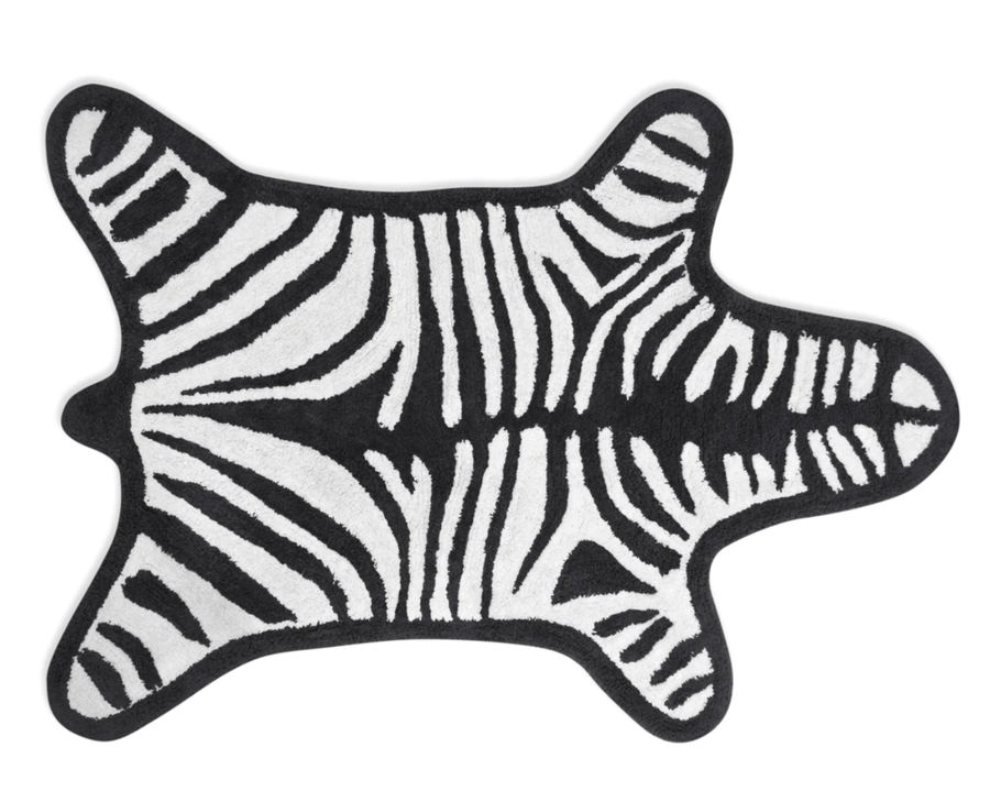 Reversible Zebra Bath Mat added by Morgan Hatch