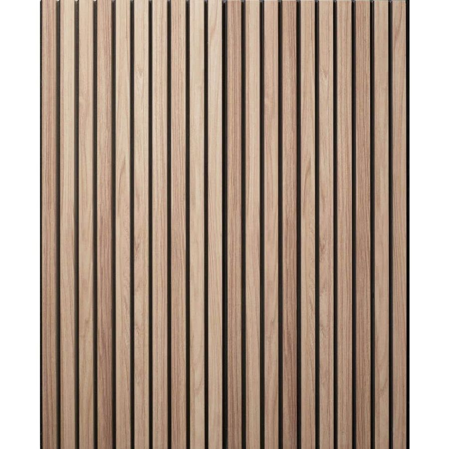 WALL!SUPPLY 0.79 in. x 20 in. x 46 in. Ultra-Light Linari Modern Natural Wall Paneling (4-Pack) 20430310 - The Home Depot added by Mackenzie Fleck